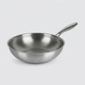 Pure Titanium Wok Pan | Flat Bottom