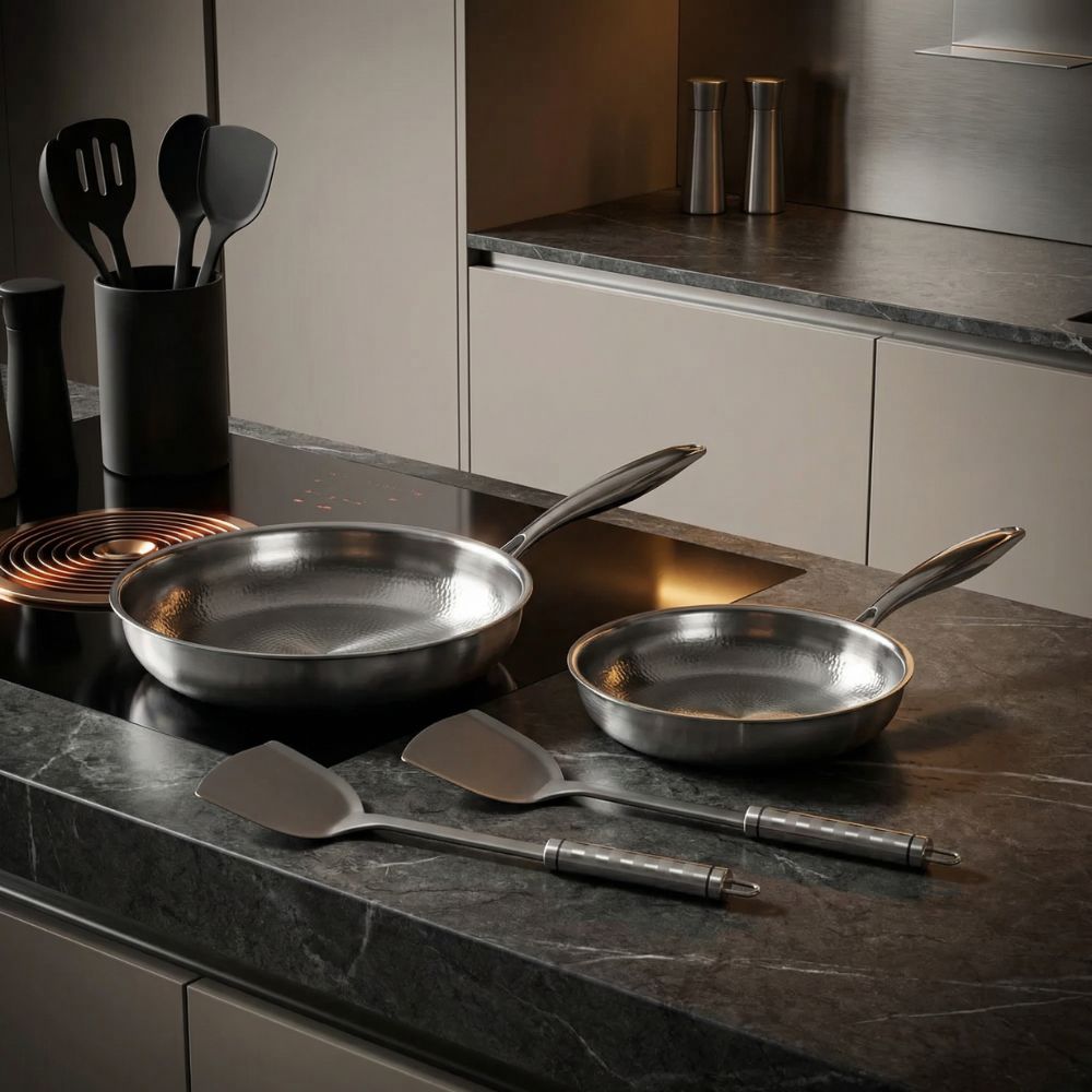 Pure Titanium Cookware Duo Set