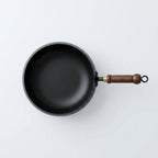 Cast Iron Skillet with wooden handle