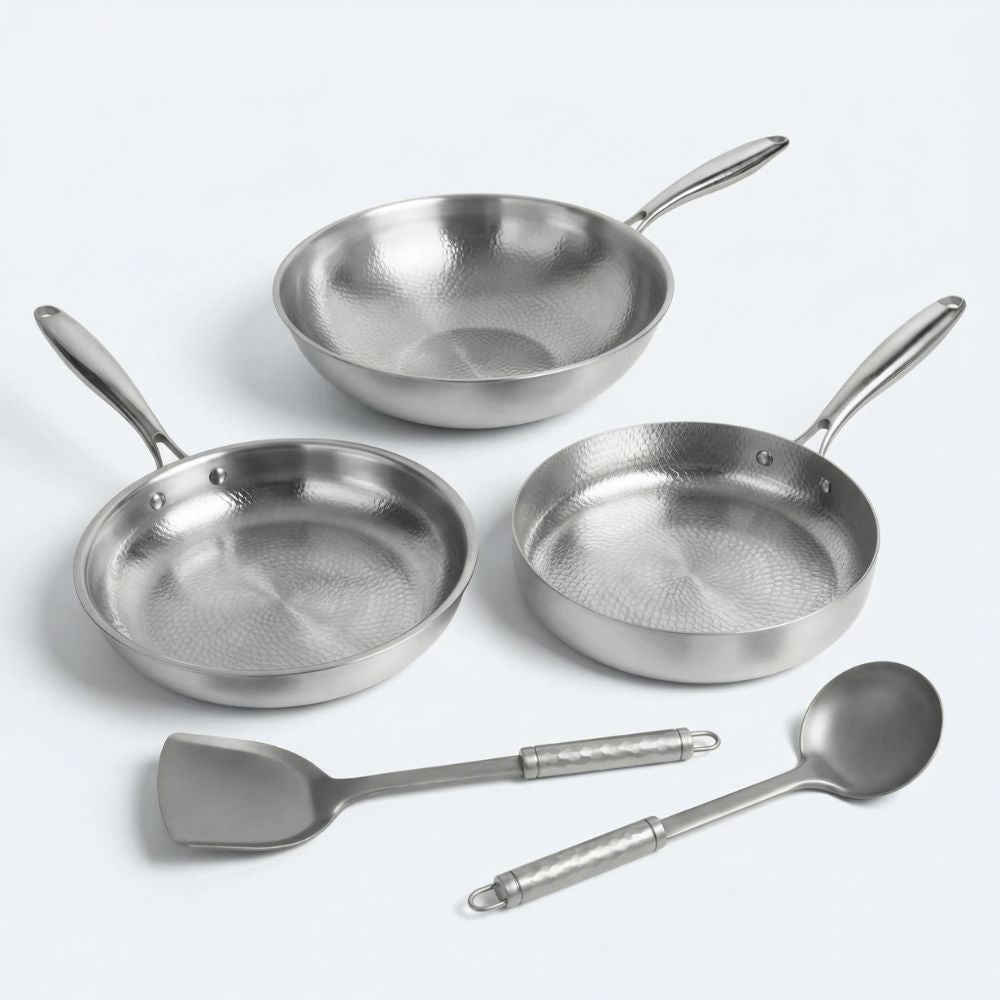 Pure Titanium Cookware Set Pro