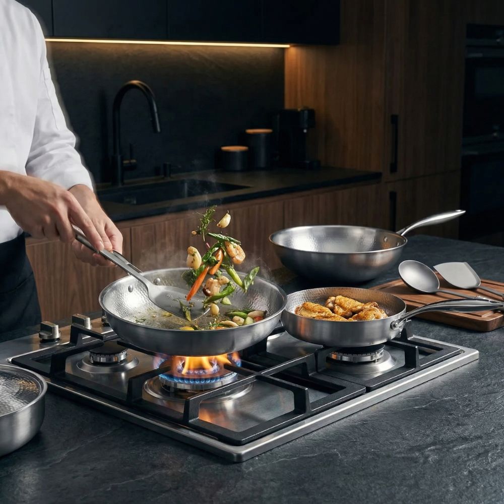 Pure Titanium Cookware Bundle Pro