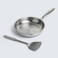 Pure Titanium Frying Pan with Utensil Set