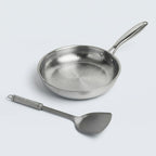Pure Titanium Frying Pan with Utensil | Bundle