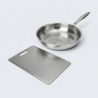 Titanium Cook & Prep Bundle | Hammered Pan with Cutting Board Set
