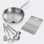 Pure Titanium Kitchen Essentials Set | 6-Piece Cookware Bundle