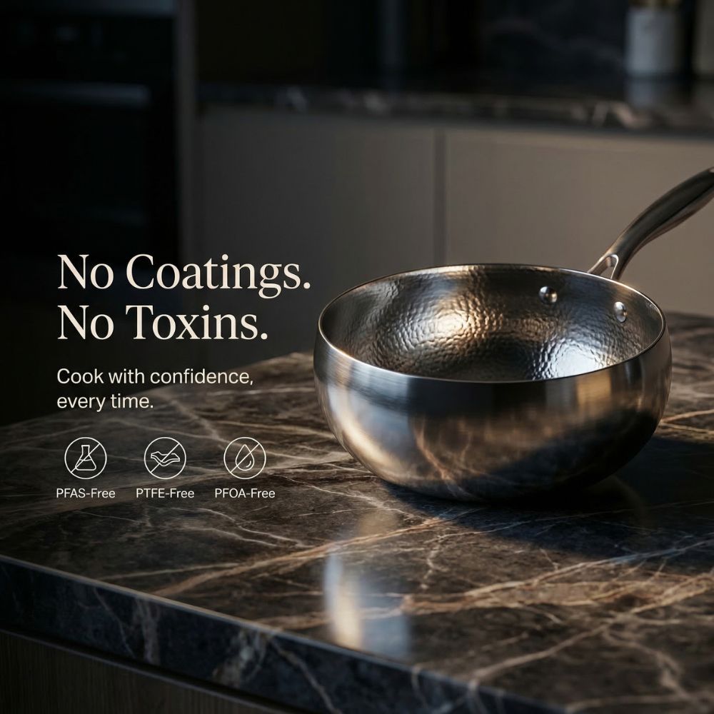 Pure Titanium Cookware Set Pro