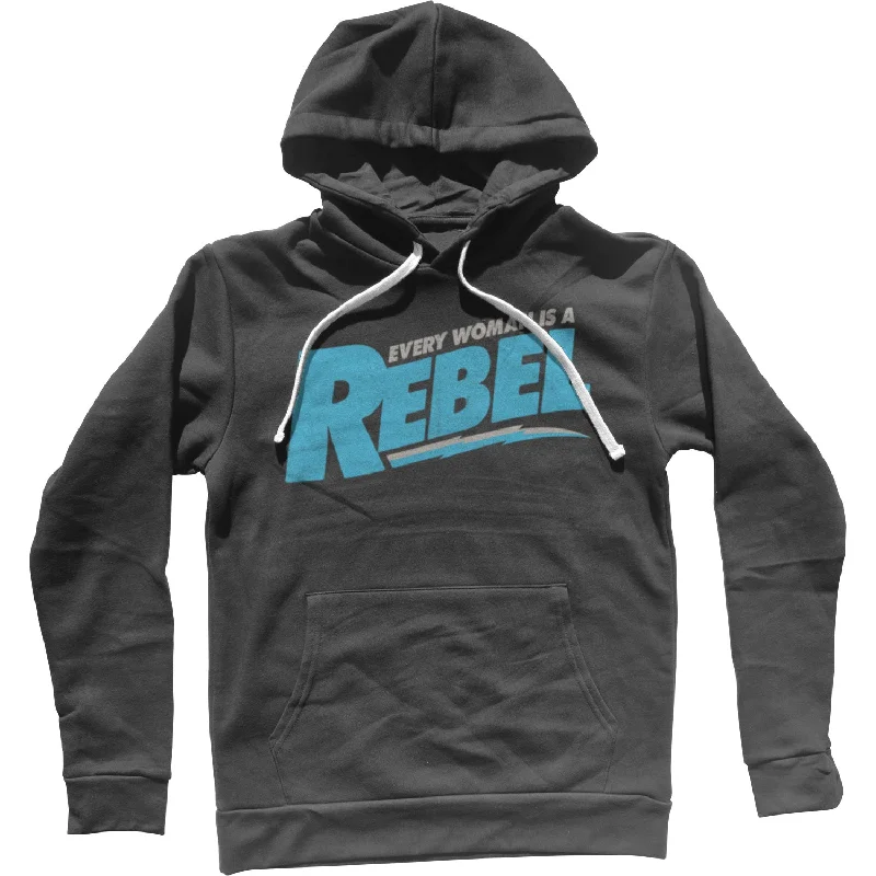 Can't Be Beat Every Woman is a Rebel Unisex Hoodie