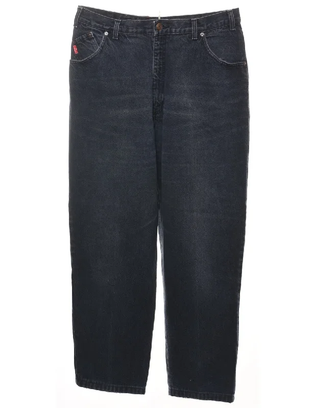 Super Sale relaxed bomber jacketBlack Relaxed Fit Tapered Jeans - W32 L28