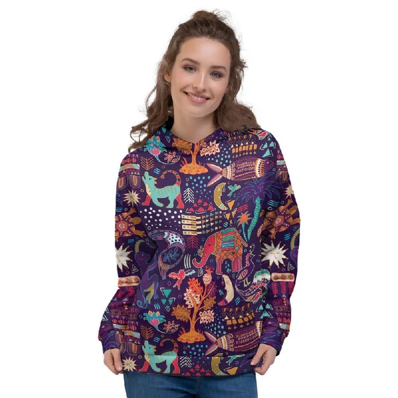 YEAR-End Sale Aztec Psychedelic Trippy Women's Hoodie