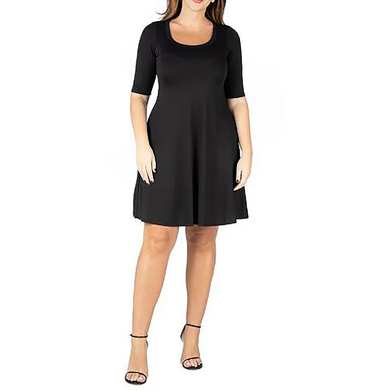 Special Savings trendy bodycon dress24seven Comfort Apparel Womens Scoop Neck Knee Length Midi Dress Special Savings trendy bodycon dress24seven Comfort Apparel Womens Scoop Neck Knee Length Midi Dress