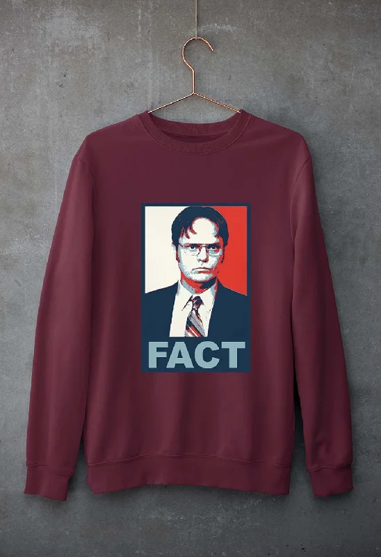 Special Savings fashion gym hoodieDwight Schrute Fact Unisex Sweatshirt for Men/Women