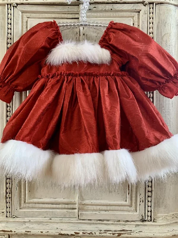 Seasonal Clearance chic shift dressSanta Babydoll Onesie