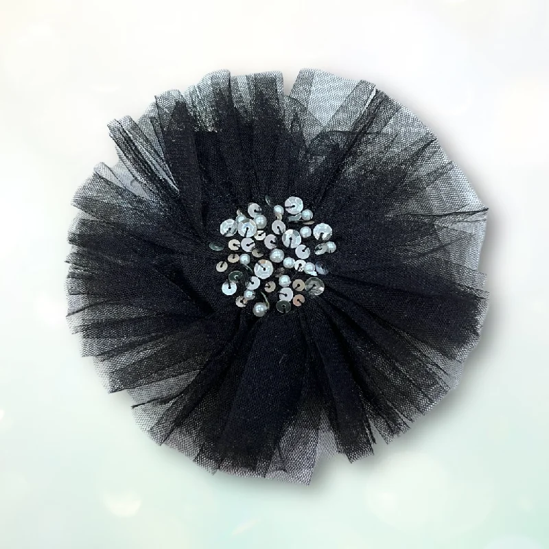 Value Deals chic shift dressBlack Tulle Clip or Headband