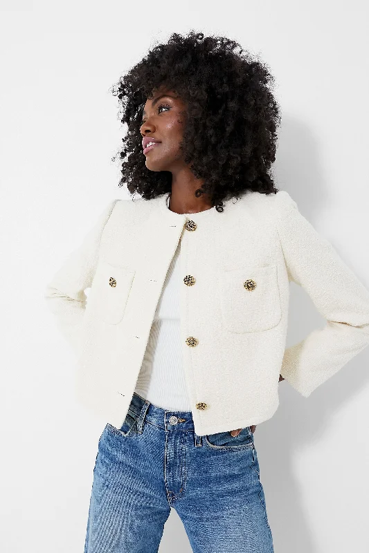 Can't Be Beat stylish soft shell jacketEcru Meredith Jacket