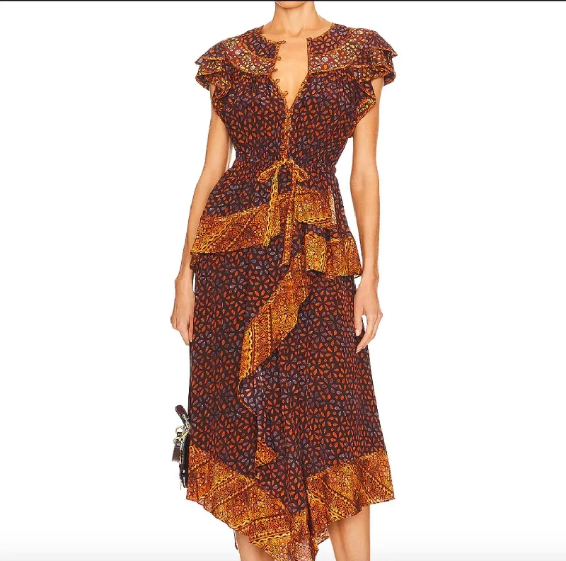 Time-Limited Offer romantic dressNetra Dress In Agate
