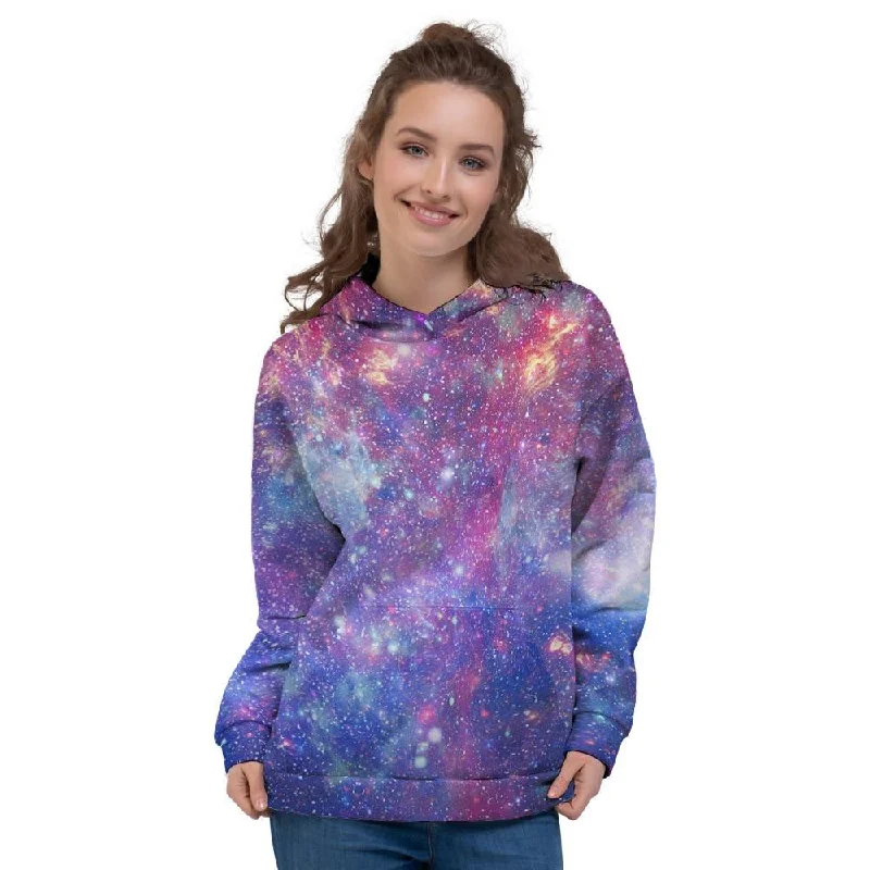 Crazy Deals Abstract Starfield Galaxy Space Women's Hoodie