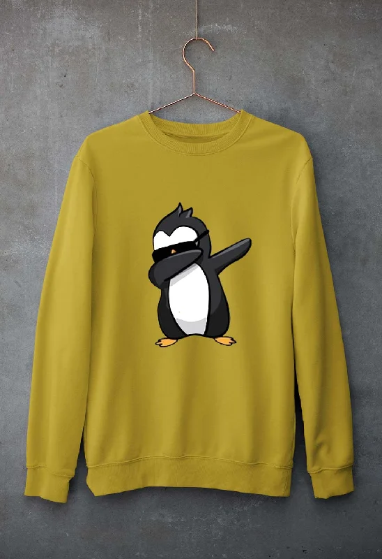 Final Sale breathable workout hoodieDab Penguin Unisex Sweatshirt for Men/Women