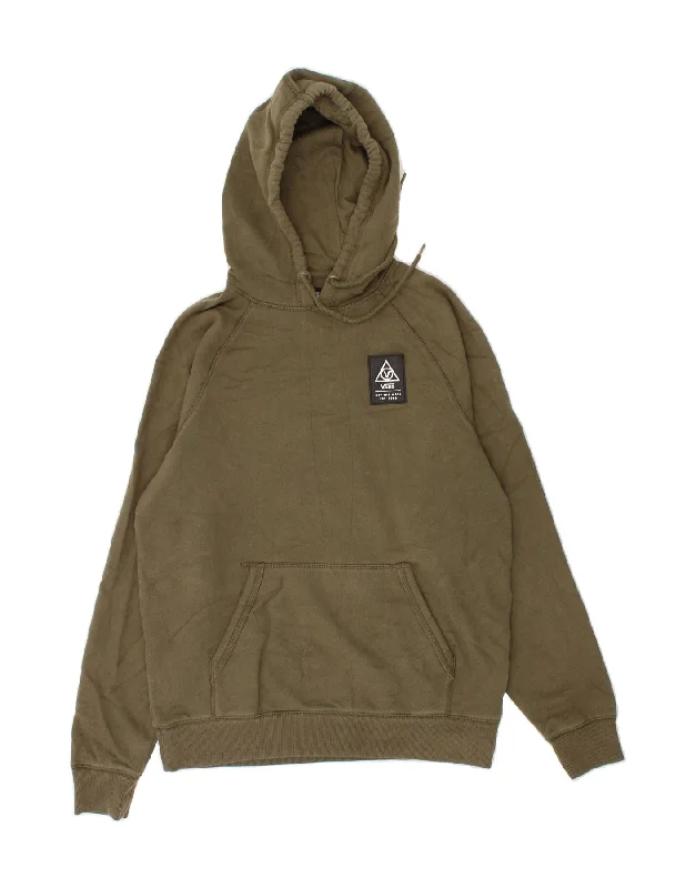 Special Buy VANS Mens Versa Graphic Hoodie Jumper Medium Khaki
