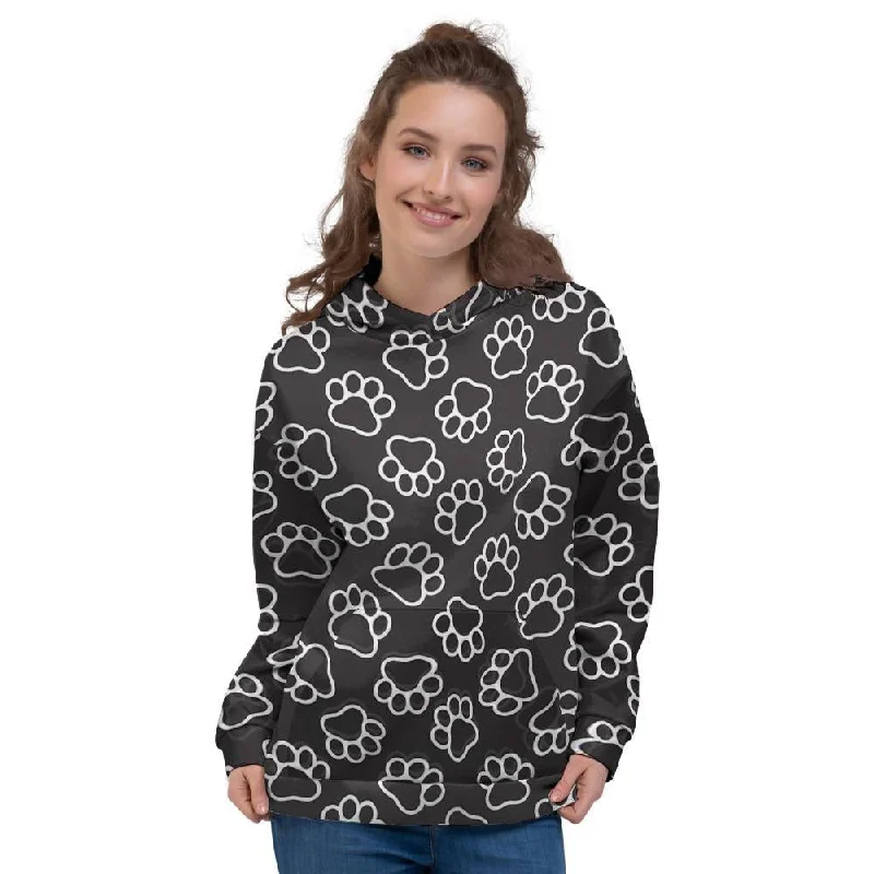 Loyalty Reward Black Paw Women's Hoodie