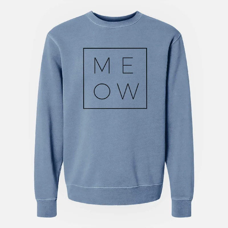 Mega Sale smooth fit athletic sweatshirtMeow Boxed - Unisex Pigment Dyed Crew Sweatshirt Mega Sale smooth fit athletic sweatshirtMeow Boxed - Unisex Pigment Dyed Crew Sweatshirt