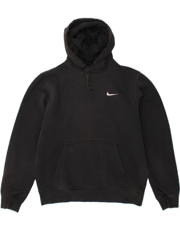Deal of the Week NIKE Mens Hoodie Jumper Medium Black Cotton
