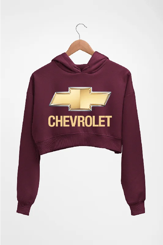 TIME-Limited Offer cozy hooded jacketChevrolet Crop HOODIE FOR WOMEN