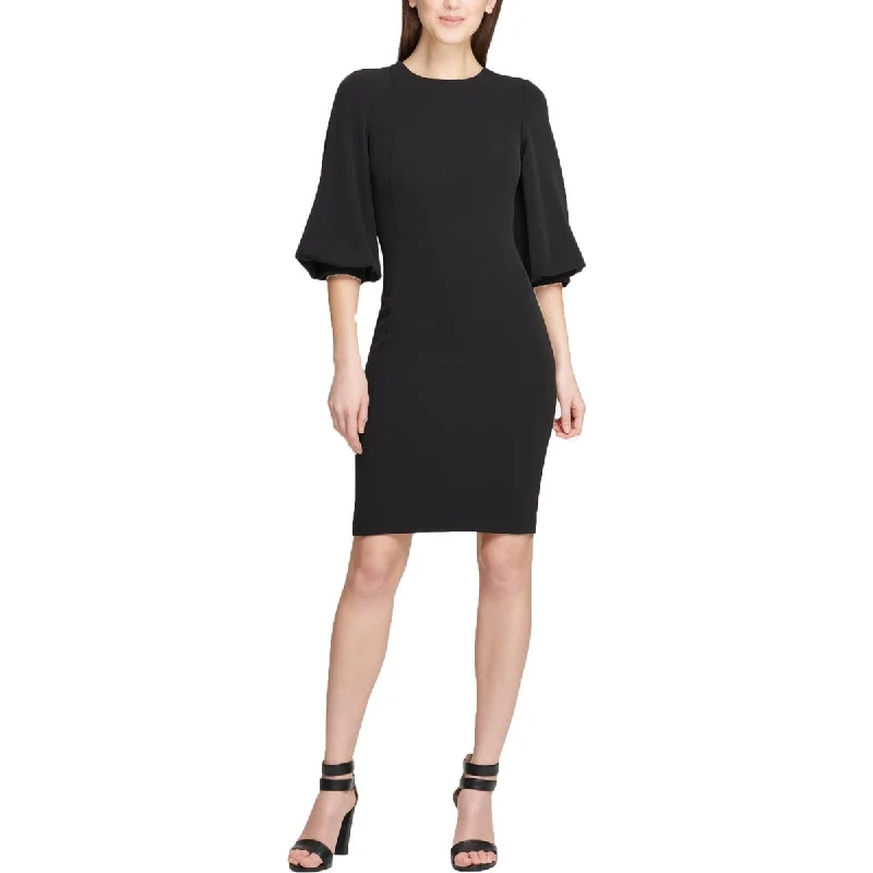 Price Reduction t-shirt dressDKNY Womens Elbow Sleeves Office Sheath Dress