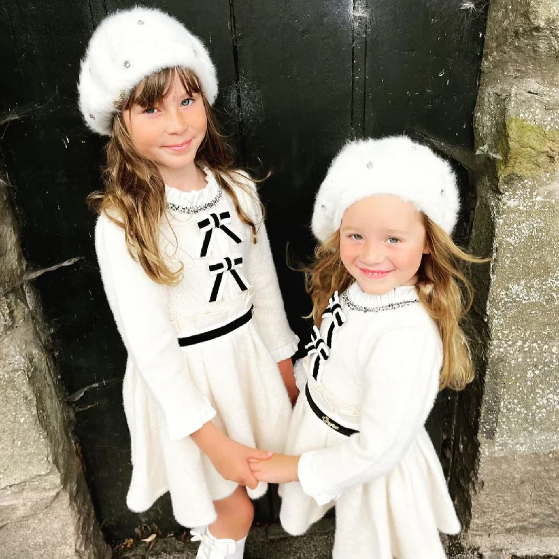 Fantastic Offers structured dressCrystal and Pearl Beret