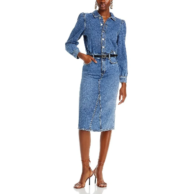 Midnight Madness trendy mini dressRails Womens Beverly Long Sleeve Denim Shirtdress Midnight Madness trendy mini dressRails Womens Beverly Long Sleeve Denim Shirtdress