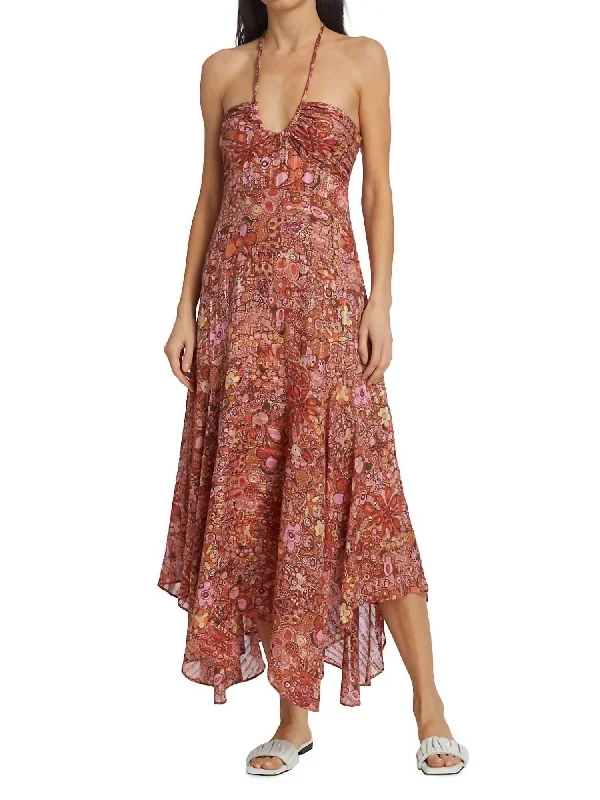 Price Buster elegant evening dressAmina Dress In Sorbet Multi