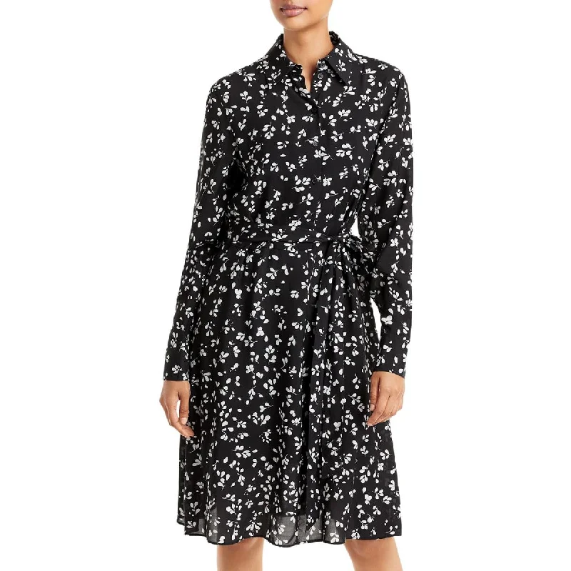 Sale Event bohemian dressBOSS Hugo Boss Womens Devitta Floral Long Sleeve Shirtdress Sale Event bohemian dressBOSS Hugo Boss Womens Devitta Floral Long Sleeve Shirtdress