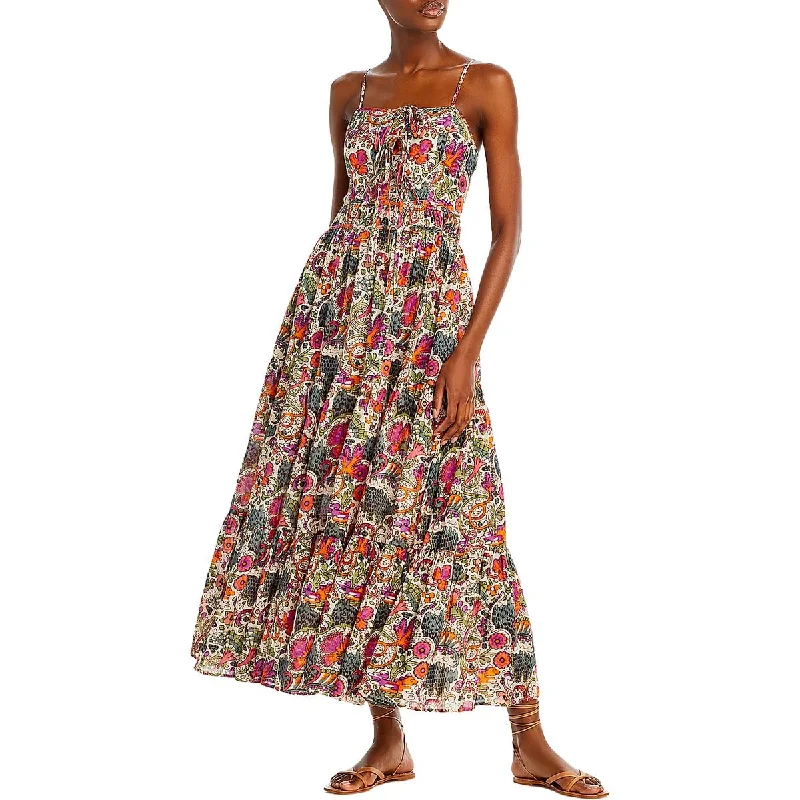 Act Fast denim dressRhode Womens Zoe Cotton Maxi Sundress