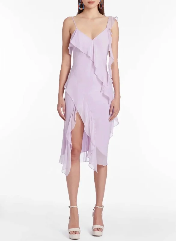 Best Bargains wool dressCasilda Dress In Purple