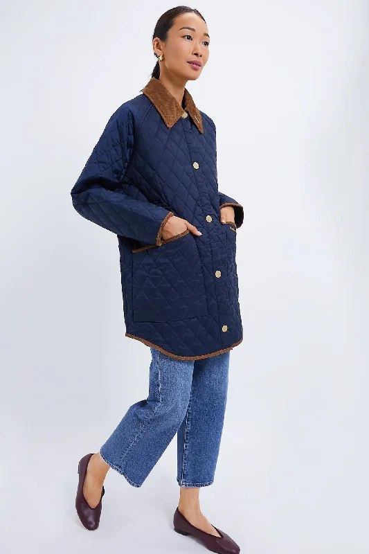 Savings Galore fashionable puffer jacketNavy 30th Anniversary Oversized Liddesdale Jacket Savings Galore fashionable puffer jacketNavy 30th Anniversary Oversized Liddesdale Jacket