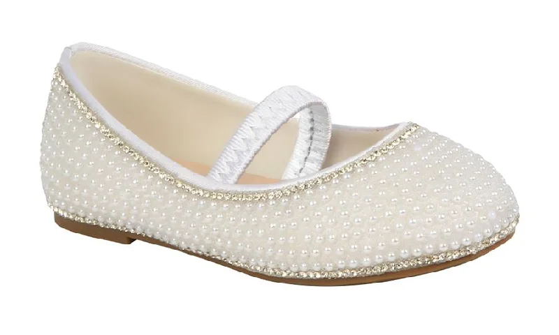 Daily Specials trendy bodycon dressHarper White Pearl Flat