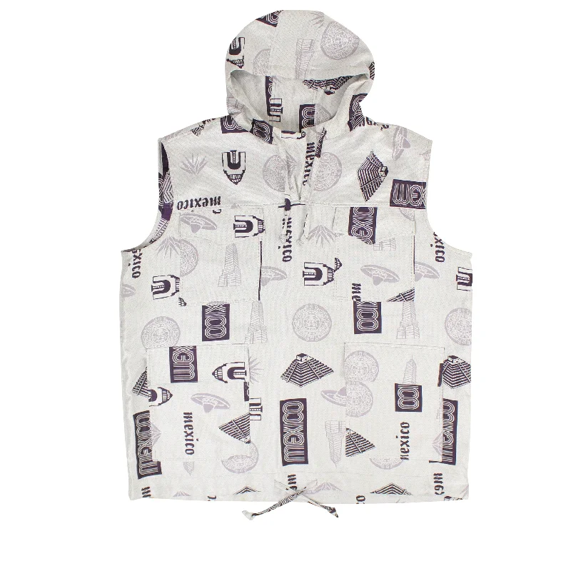 Final Sale comfortable zip jacketROBERTO SANCHEZ GREEN BASE MANIFIESTO VEST