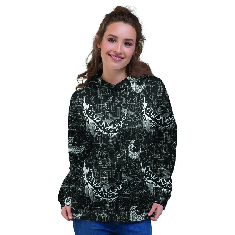 Buy Now Dolphin Gothic Witch Women's Hoodie