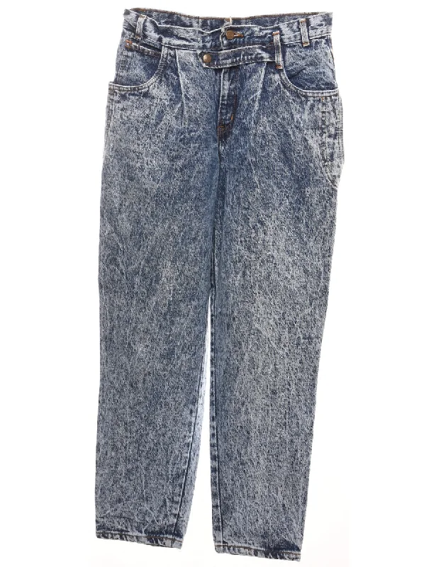 Big Discounts retro jacketAcid Wash 1980s Tapered Jeans - W28 L27