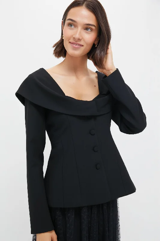 Price Smash cozy zip jacketBlack Monroe Top