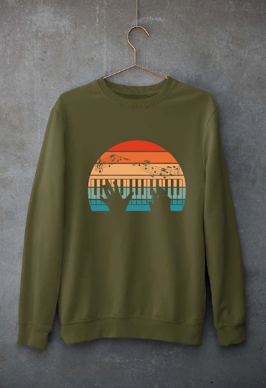Today's Special athletic casual sweatshirtPiano Unisex Sweatshirt for Men/Women