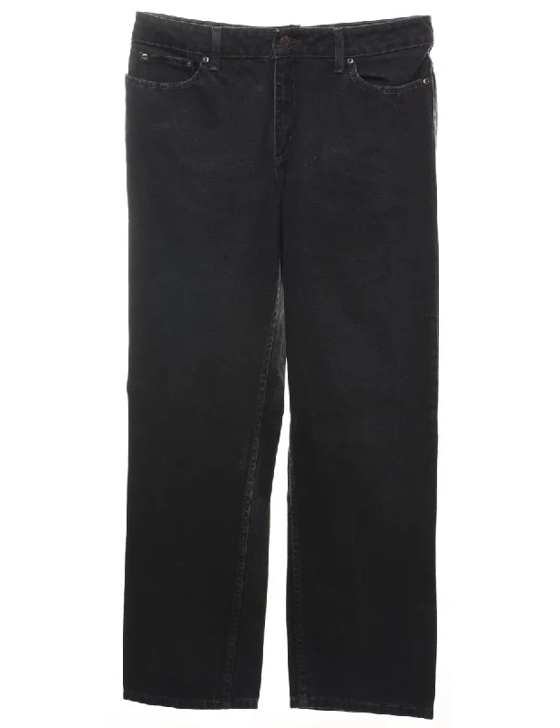 Fantastic Offers soft fleece jacketL.L. Bean Straight-Fit Black Jeans - W34 L29