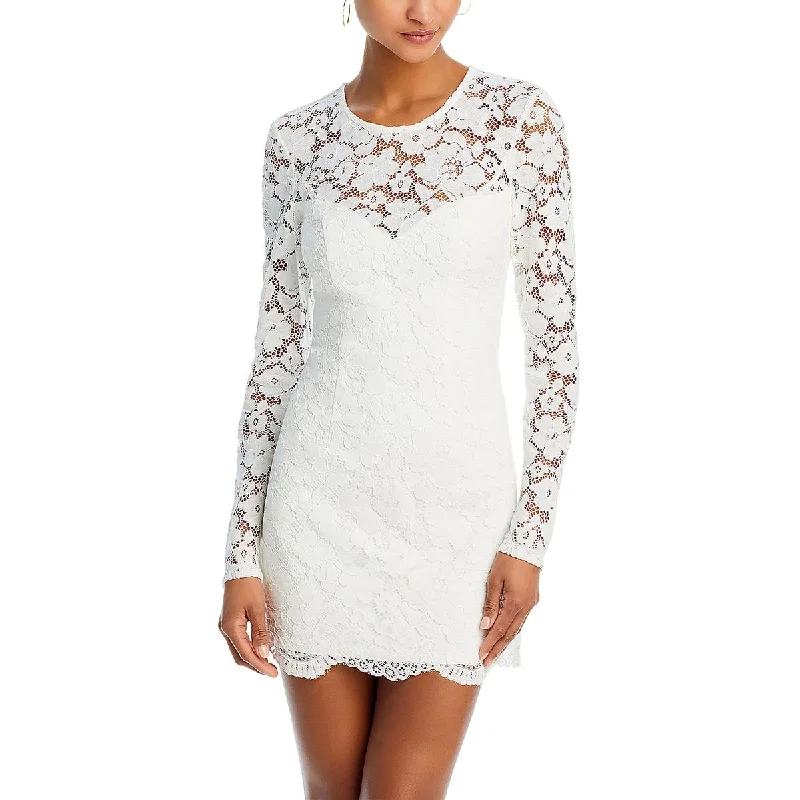 Crazy Savings wrap dressBardot Womens Breelan Lace Floral Cocktail And Party Dress