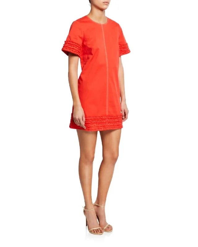 Great Deals wrap dressMilitary Twill Dress In Paprika