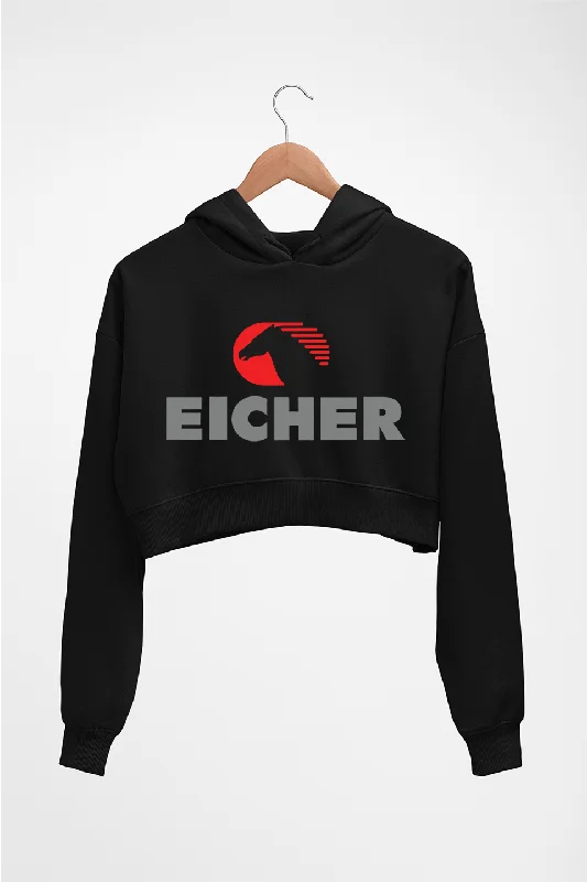 Super Bargain minimalist hooded sweatshirtEicher Crop HOODIE FOR WOMEN