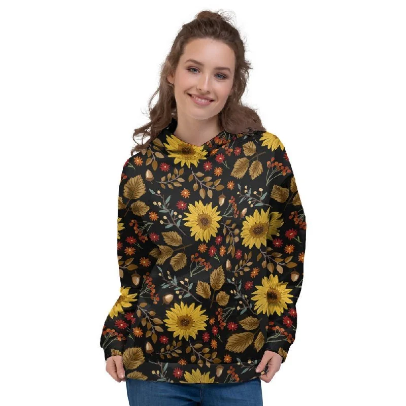 Big Savings Autumn Sunflower Women's Hoodie