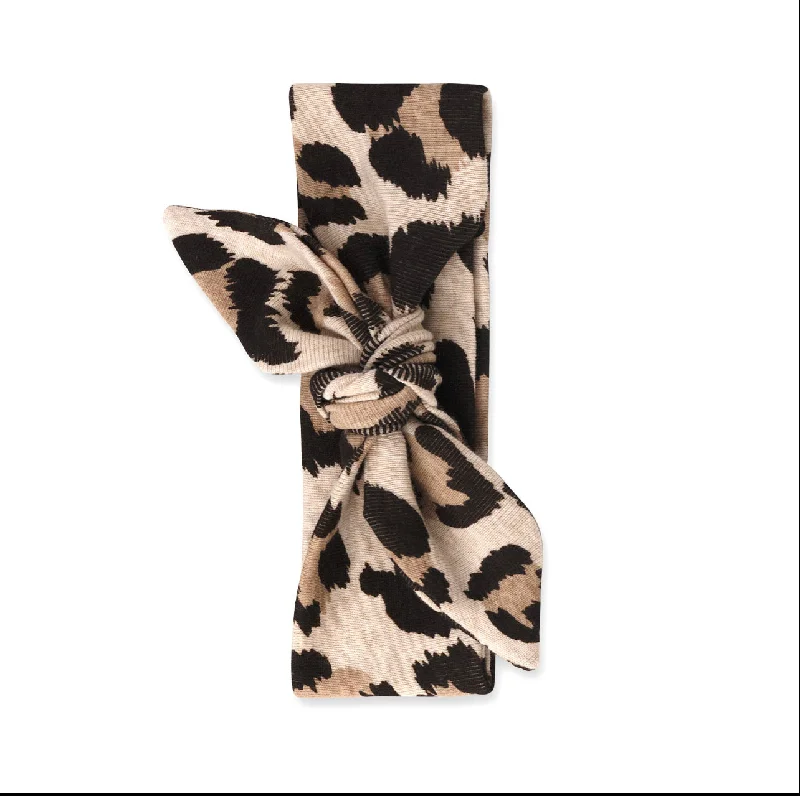 Super Bargain textured dressLeopard Headband