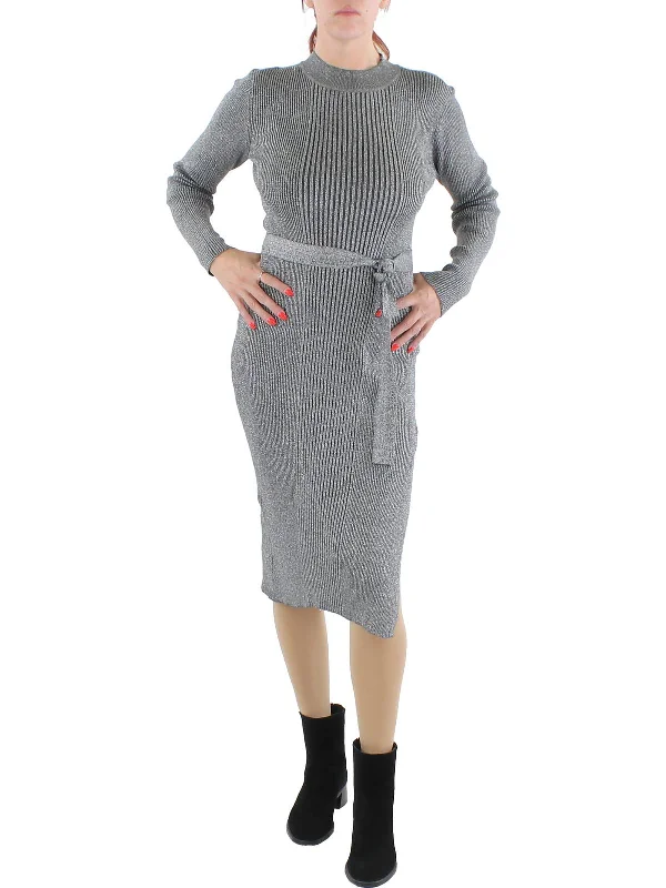 Major Savings casual summer dressJuniors Womens Knit Ribbed Sweaterdress