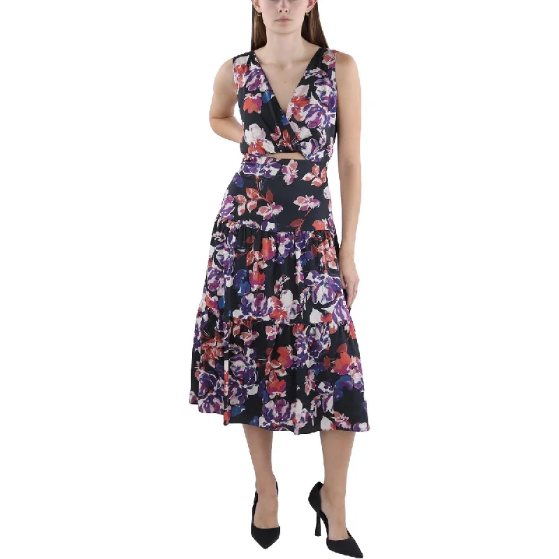 Can't Miss draped dressLauren Ralph Lauren Womens Twist-Front Floral Fit & Flare Dress Can't Miss draped dressLauren Ralph Lauren Womens Twist-Front Floral Fit & Flare Dress