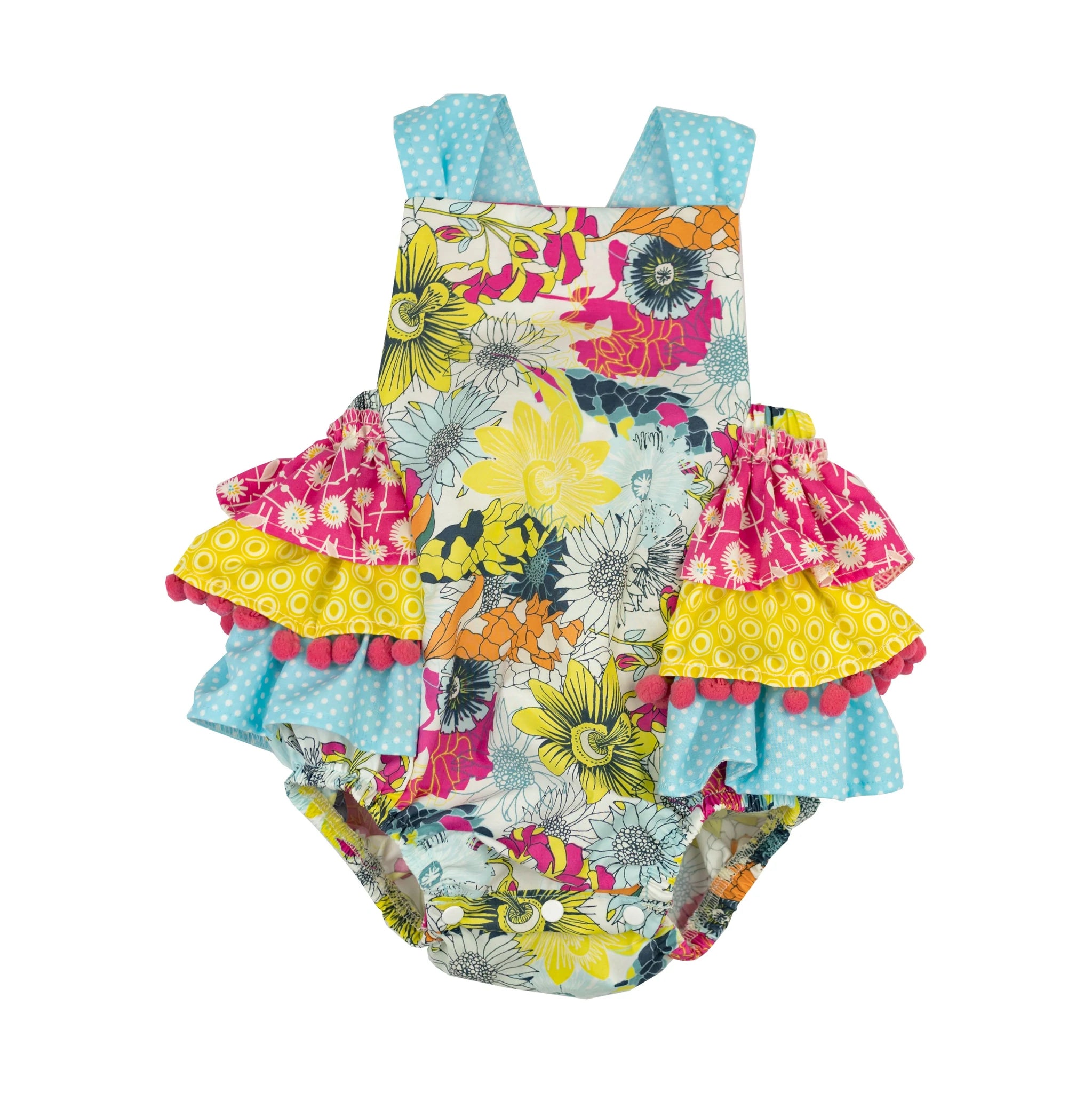 Buy More, Save More trendy wrap dressMystic Garden Sunsuit
