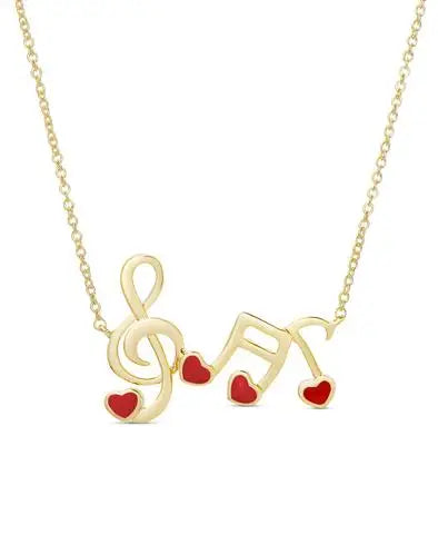 Take Advantage sophisticated dressLily Nily Musical Note Necklace